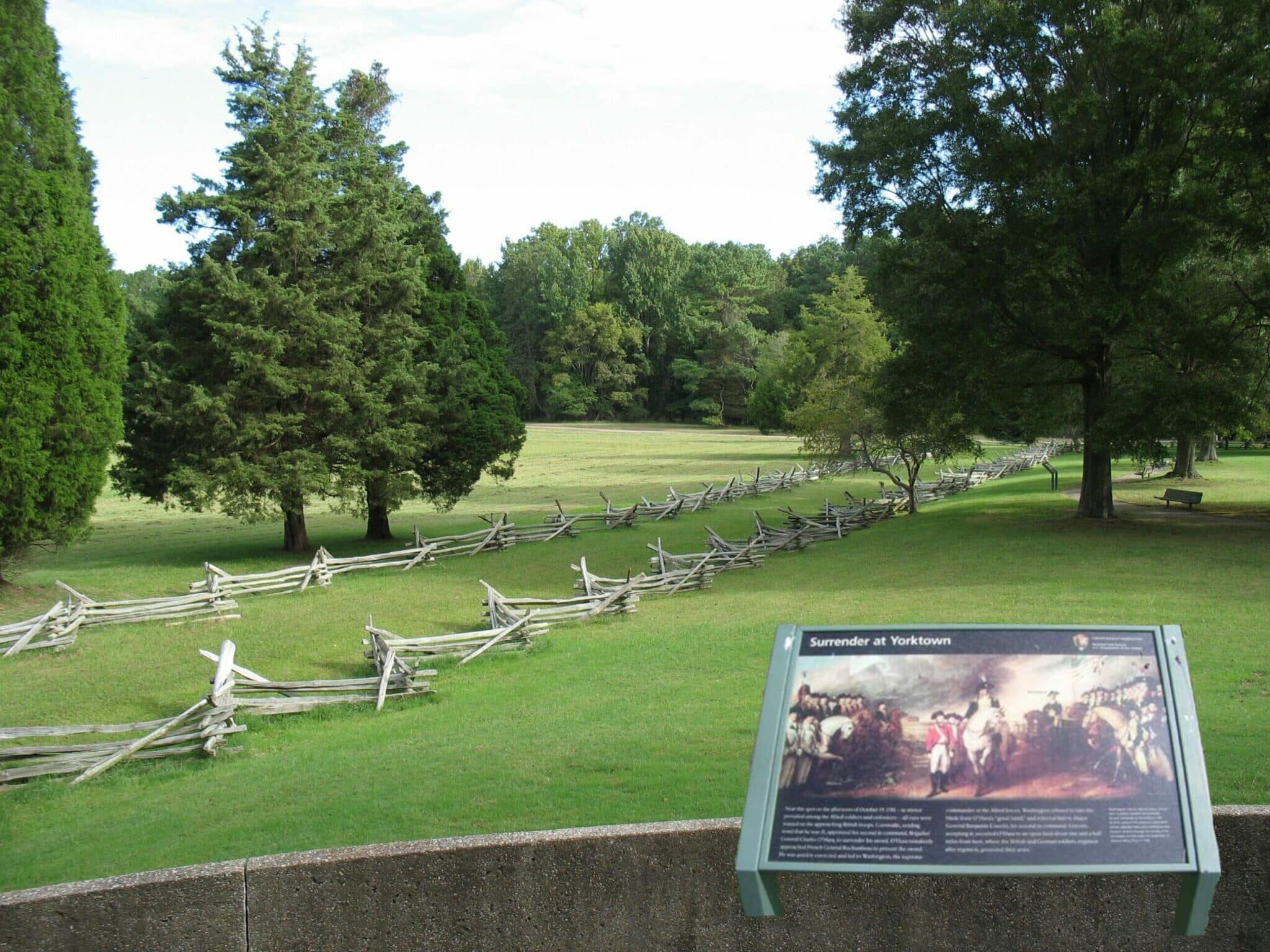 Split Rail Fence in Yorktown