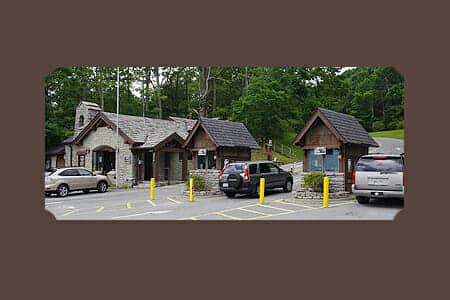 Bark Shingle Siding at Grandfather Mountain