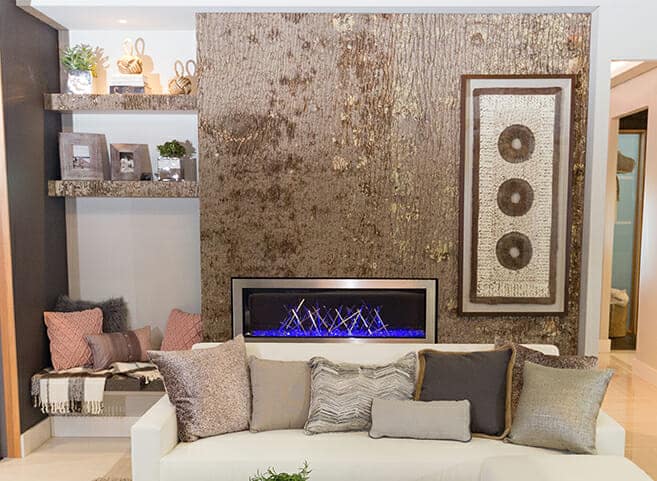Bark House Poplar Bark Panels in 2016 GreenBuild ProjeKt show home