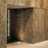 Poplar Bark Wall Panels Treatments in Parson's New School of Design