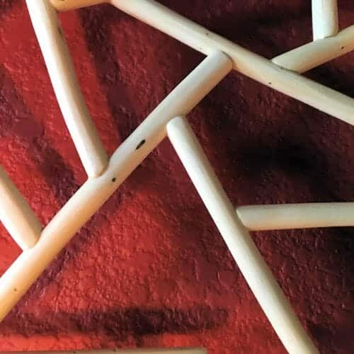 Bark House presents Jerry Flynn's maple twig sculpture close up 2017
