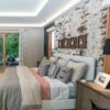 KB Home at Green Build uses Bark House White Birch Wall Panels in bedroom