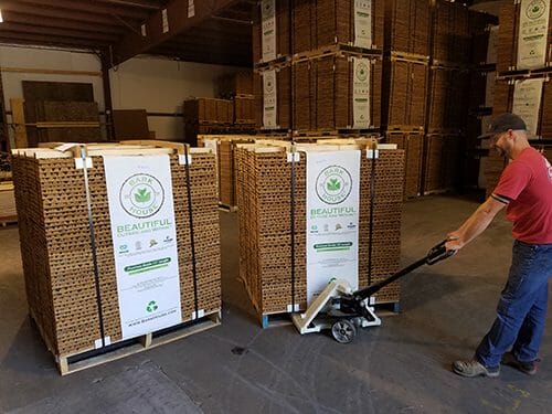 Bark House poplar bark shingles ready for summer