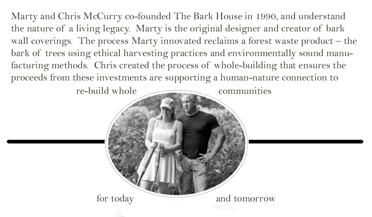 Bark House Build Regenerative Building Materials for whole communities