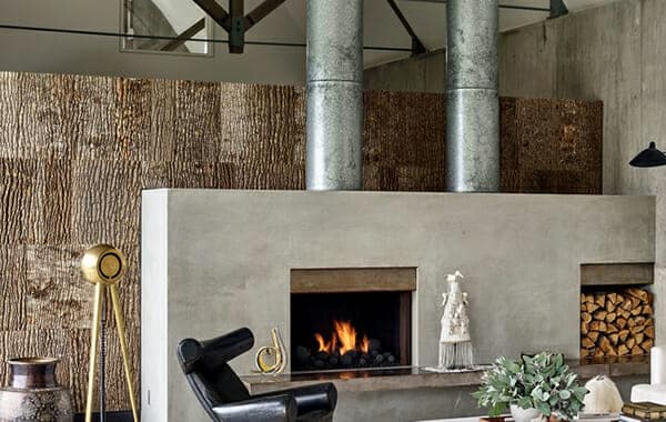 Natural Bark Tiles Architectural Digest P Lamb Bark House