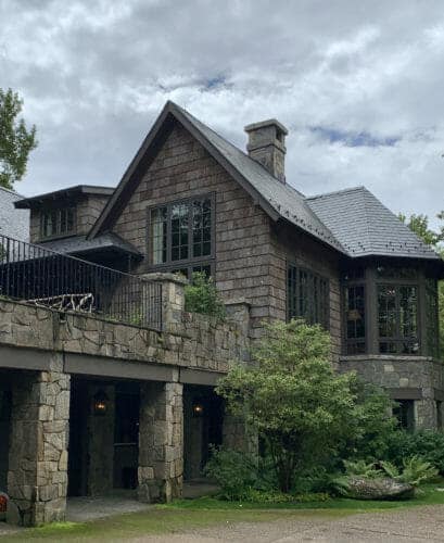Balentine Reserve in NC with Exterior Bark cladding from Bark House