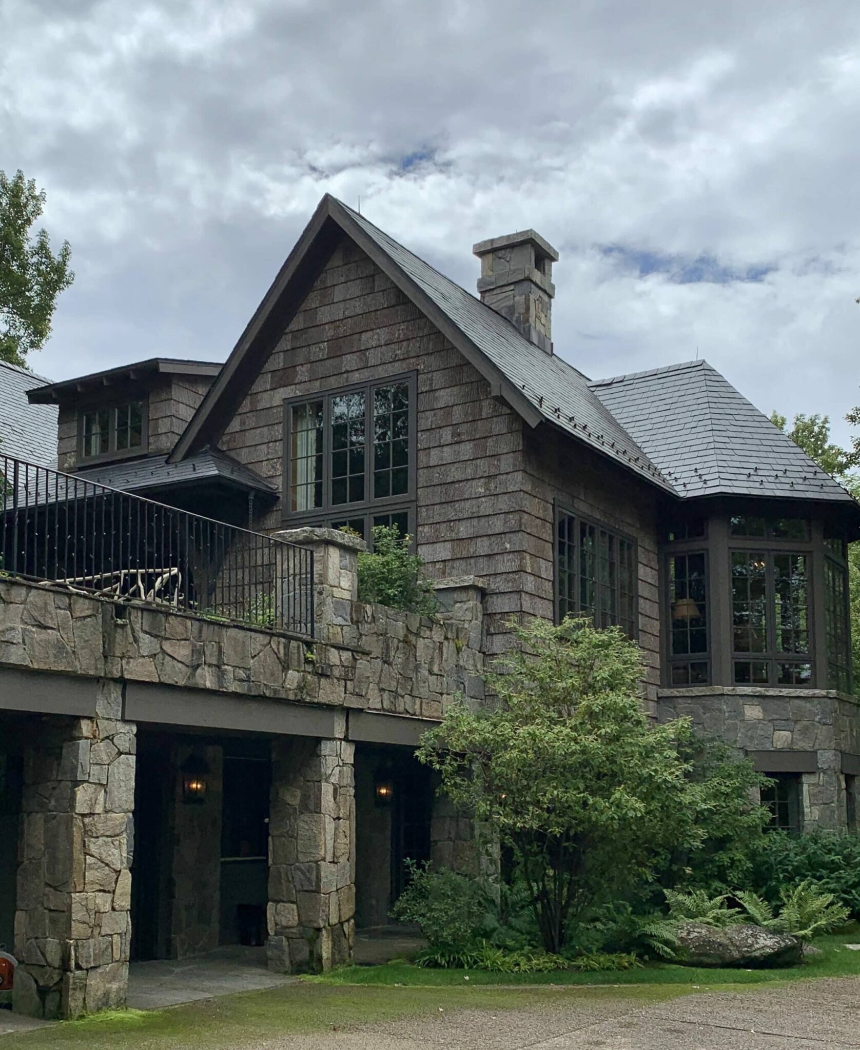 Balentine Reserve in NC with Exterior Bark cladding from Bark House