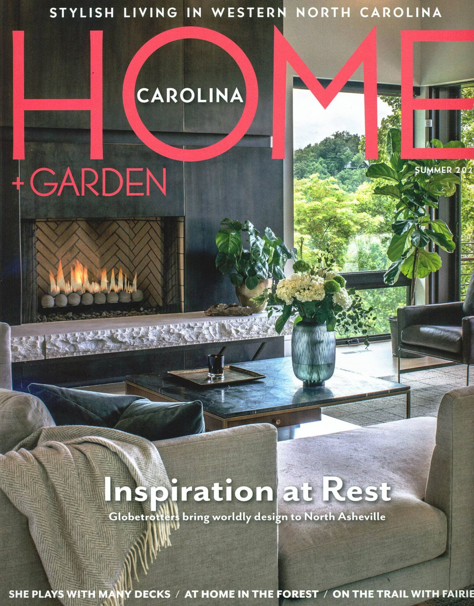 Bark House in Carolina Home + Garden Magazine Summer 2020