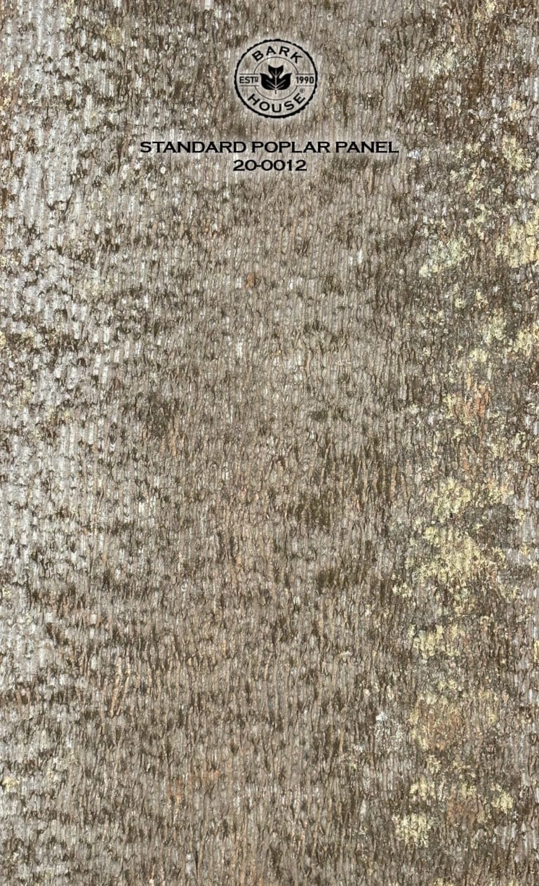 Bark House poplar bark panel SKU POPP-STD-20-0012