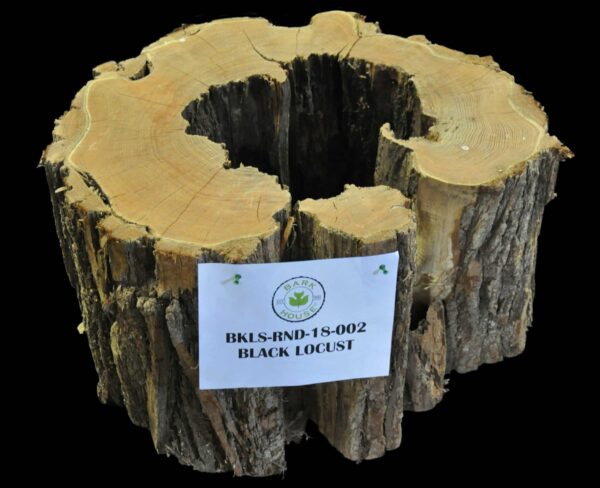 24" Black Locust Live Edge Round [BKLS-RND-18-0002]
