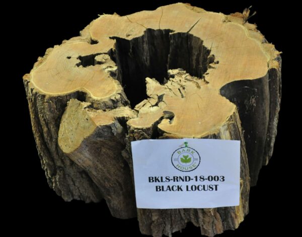 24" Black Locust Live Edge Round [BKLS-RND-18-0003]