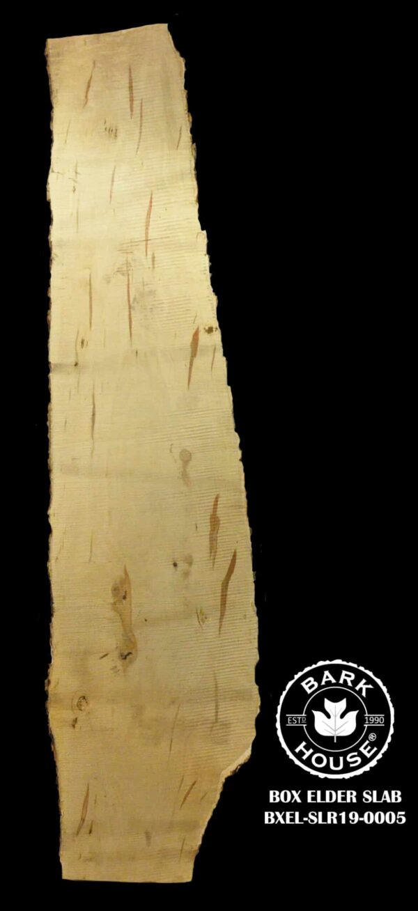 93″ Box Elder Live Edge Slab [BXEL-SLR-19-0005]