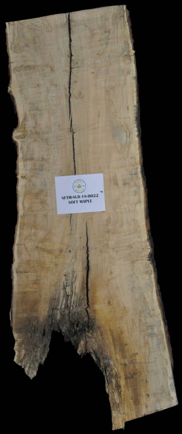 89" Soft Maple Live Edge Slab [SFTM-SLR-18-0022]