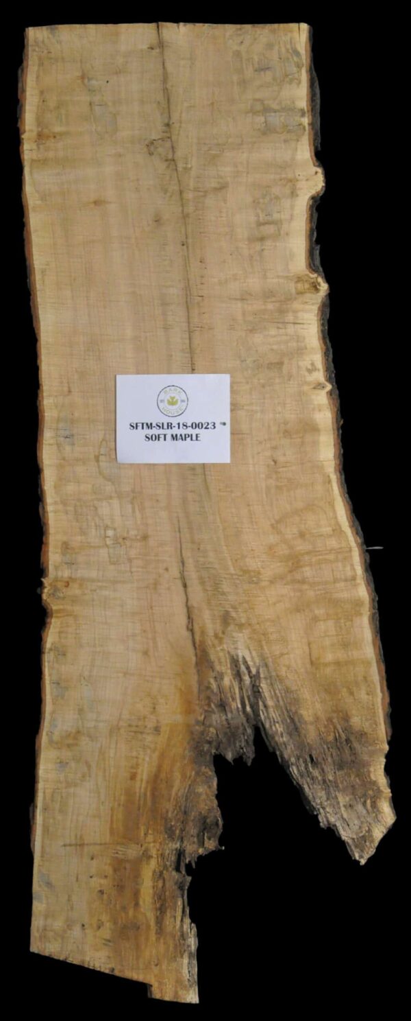 89" Soft Maple Live Edge Slab [SFTM-SLR-18-0023]