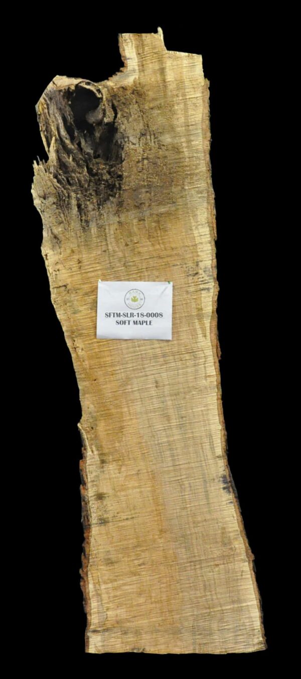 89" Soft Maple Live Edge Slab [SFTM-SLR-18-0008]