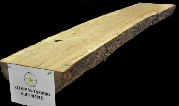 84" Maple Live Edge Mantel [SFTM-MAN-18-0006]