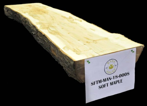 64" Maple Live Edge Slab Mantel [SFTM-MAN-18-0008]