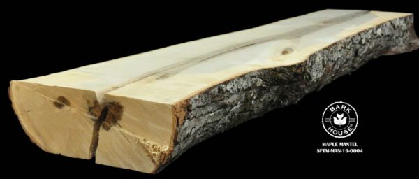 77″ Maple Live Edge Mantel [SFTM-MAN-19-0004]
