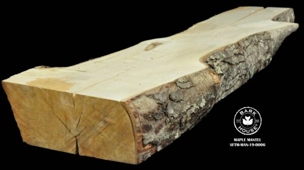 76″ Maple Live Edge Mantel [SFTM-MAN-19-0006]