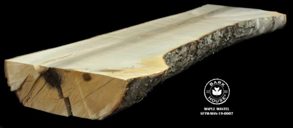 78″ Maple Live Edge Mantel [SFTM-MAN-19-0007]