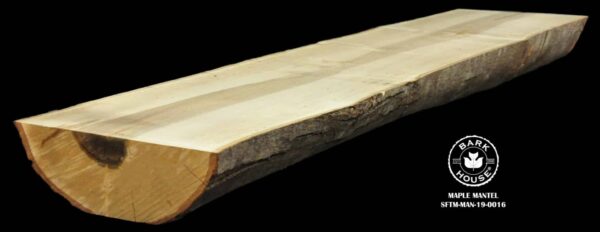 74″ Maple Live Edge Mantel [SFTM-MAN-19-0016]