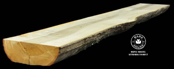 72″ Maple Live Edge Mantel [SFTM-MAN-19-0017]
