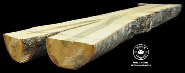 90″ Maple Live Edge Mantel [SFTM-MAN-19-0018]