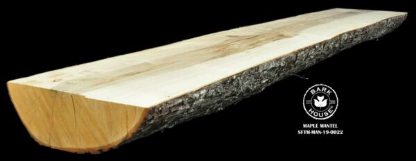 101″ Maple Live Edge Mantel [SFTM-MAN-19-0022]