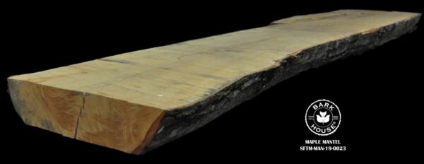 101″ Maple Live Edge Mantel [SFTM-MAN-19-0023]