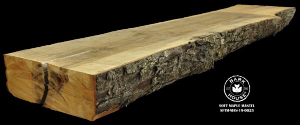 98″ Maple Live Edge Mantel [SFTM-MAN-19-0025]
