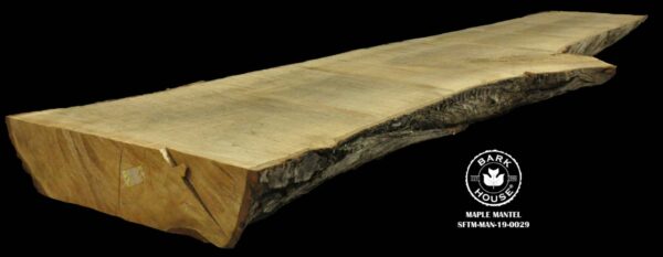 99″ Maple Live Edge Mantel [SFTM-MAN-19-0029]