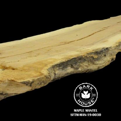 125″ Maple Live Edge Mantel [SFTM-MAN-19-0030]