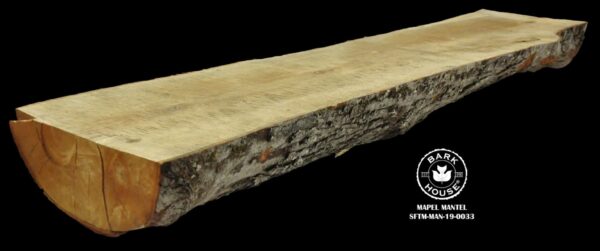 77″ Maple Live Edge Mantel [SFTM-MAN-19-0033]