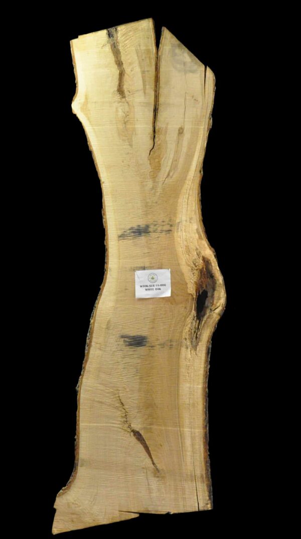 149" White Oak Live Edge Slab [WTOK-SLR-18-0006]