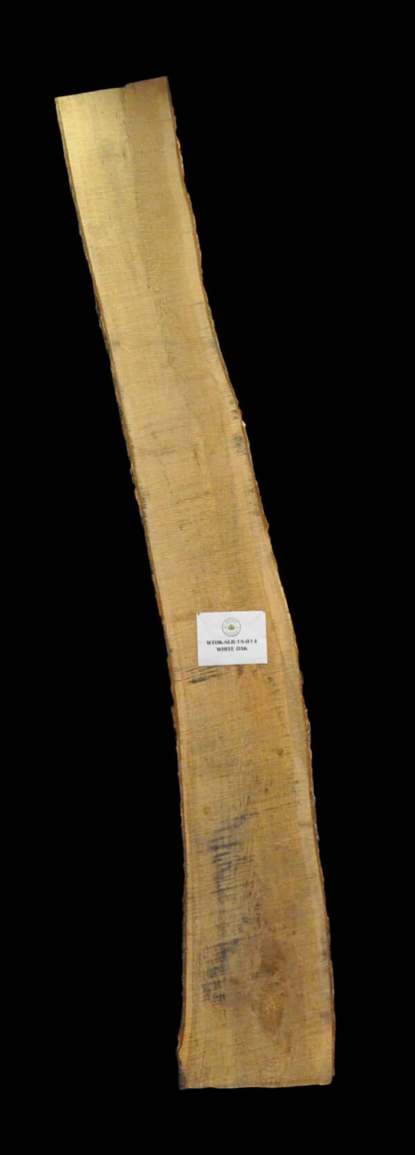 168" White Oak Live Edge Slab [WTOK-SLR-18-0014]