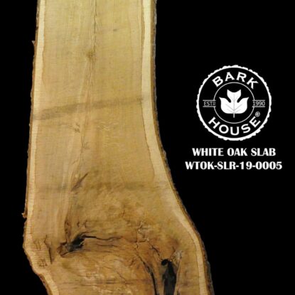 98" White Oak Live Edge Slab [WTOK-SLR-19-0005]