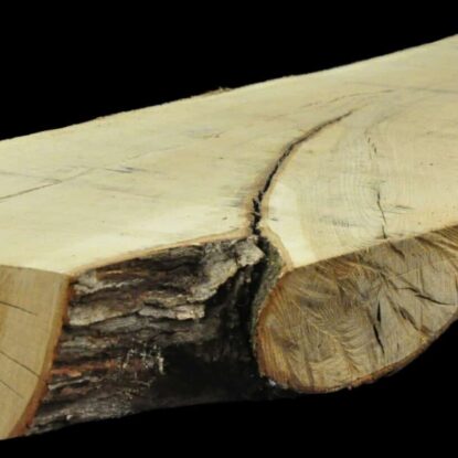 77" White Oak Live Edge Mantel [WTOK-MAN-19-0007]