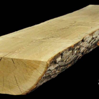 75" White Oak Live Edge Mantel [WTOK-MAN-19-0009]
