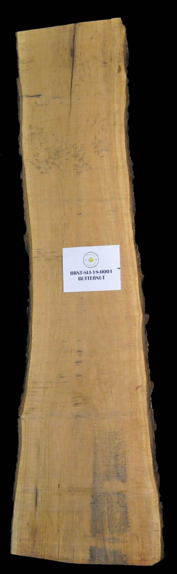 102" Butternut Live Edge Slab [BRNT-SLI-18-0001]
