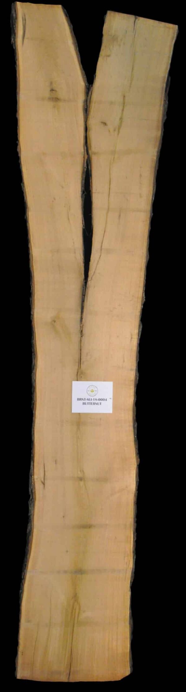 186" Butternut Live Edge Slab [BRNT-SLI-18-0004]