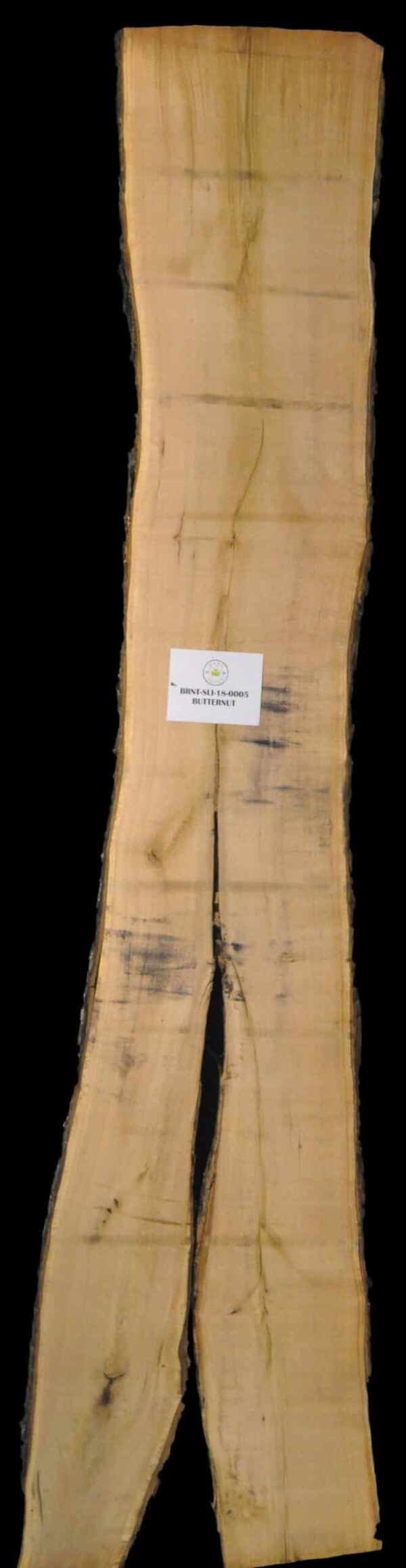 183" Butternut Live Edge Slab [BRNT-SLI-18-0005]
