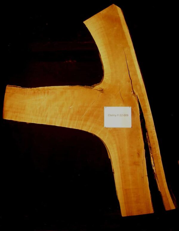 84" Cherry Live Edge Slab Irregular [BKCH-SLI-12-0009]