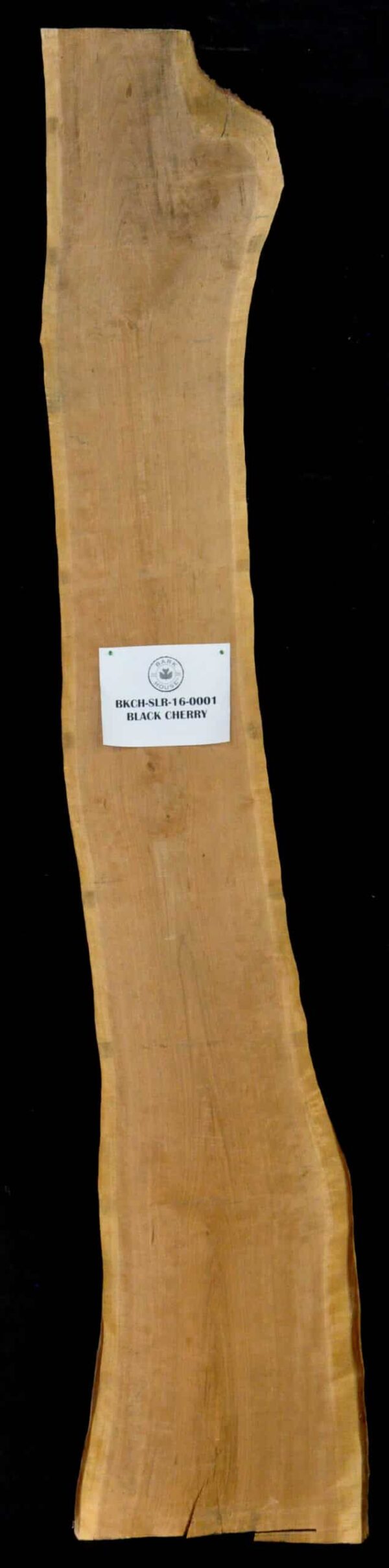 124" Cherry Live Edge Wood Slab [BKCH-SLR-16-0001]
