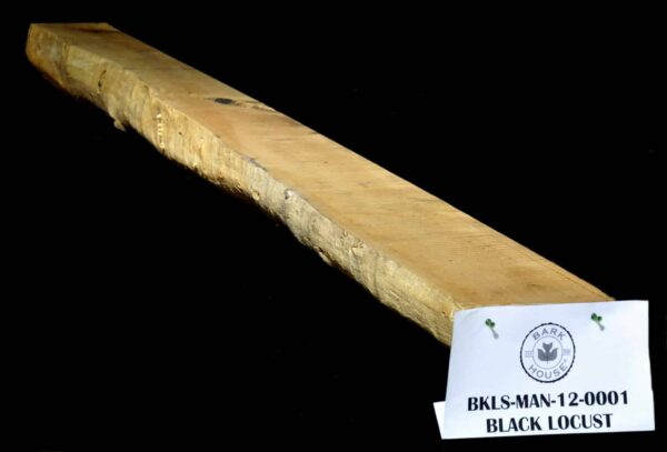 96" Locust Live Edge Mantel [BKLS-MAN-12-0001]