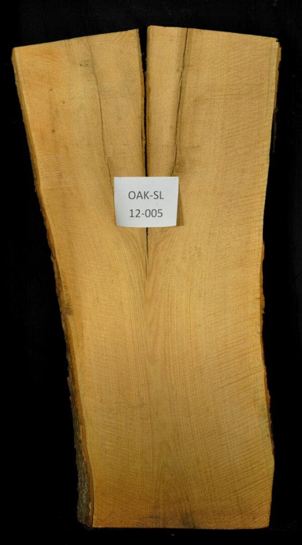 84" Oak Live Edge Slab [RDOK-SLR-12-0005]
