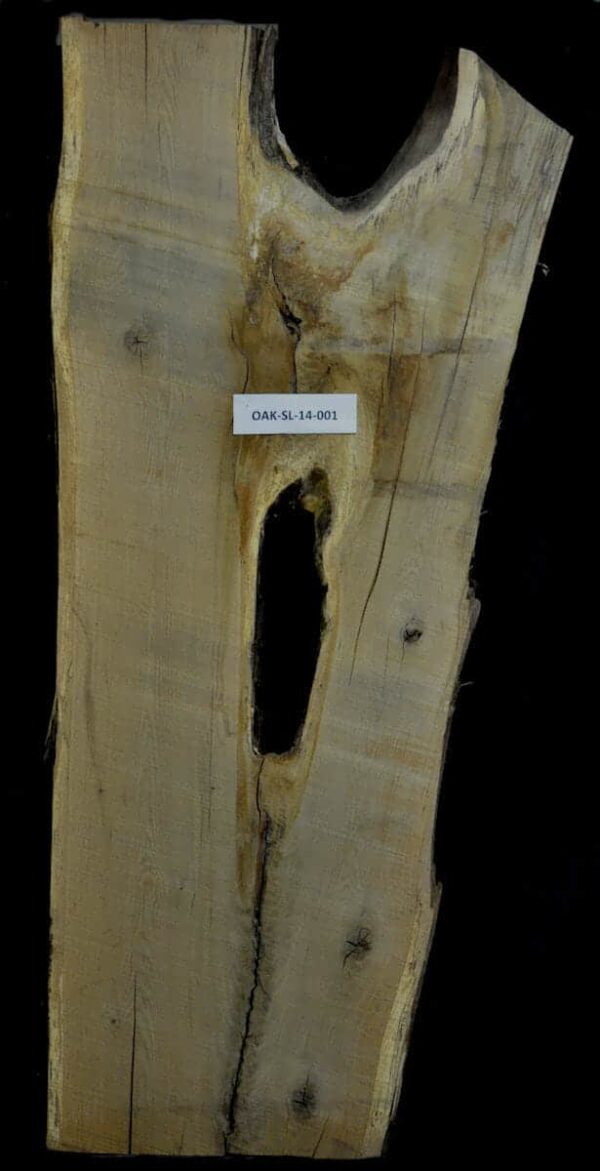96" Oak Live Edge Slab [RDOK-SLR-14-0001]