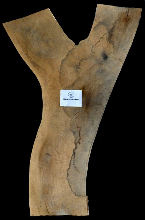 108" Red Oak Live Edge Slab [RDOK-SLI-BD-0114]