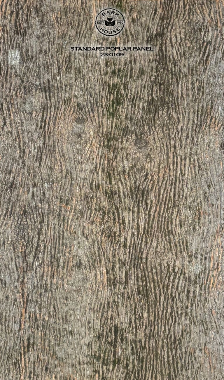 Bark House poplar bark panel SKU POPP-STD-23-0109