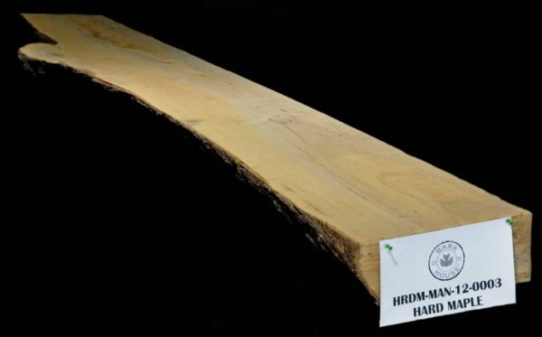 120" Maple Live Edge Mantel [HRDM-MAN-12-0003]