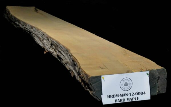 120" Maple Live Edge Mantel [HRDM-MAN-12-0004]